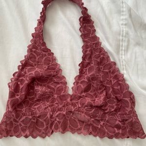 PINK halter bralette